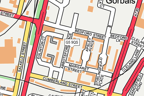 G5 9QS map - OS OpenMap – Local (Ordnance Survey) G5 9QS map - OS OpenMap – Local (Ordnance Survey)