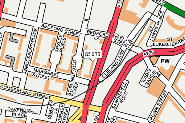G5 9RB map - OS OpenMap – Local (Ordnance Survey) G5 9RB map - OS OpenMap – Local (Ordnance Survey)