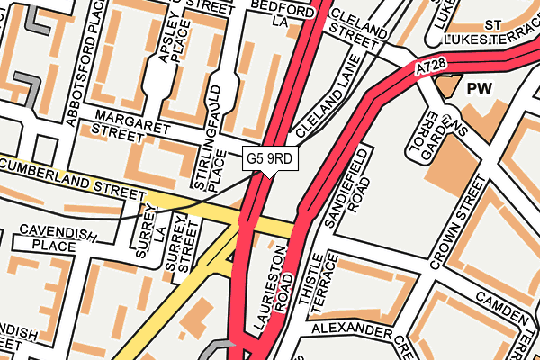 G5 9RD map - OS OpenMap – Local (Ordnance Survey) G5 9RD map - OS OpenMap – Local (Ordnance Survey)