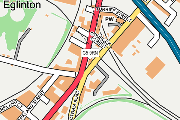 G5 9RN map - OS OpenMap – Local (Ordnance Survey) G5 9RN map - OS OpenMap – Local (Ordnance Survey)