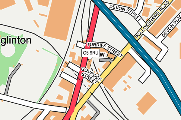 G5 9RU map - OS OpenMap – Local (Ordnance Survey) G5 9RU map - OS OpenMap – Local (Ordnance Survey)