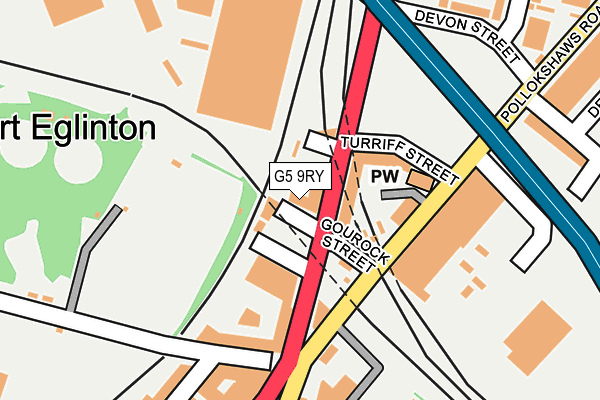 G5 9RY map - OS OpenMap – Local (Ordnance Survey) G5 9RY map - OS OpenMap – Local (Ordnance Survey)