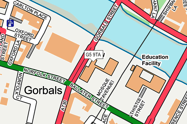G5 9TA map - OS OpenMap – Local (Ordnance Survey) G5 9TA map - OS OpenMap – Local (Ordnance Survey)
