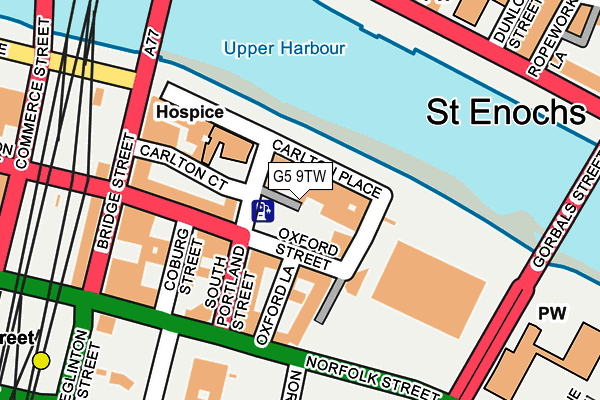 G5 9TW map - OS OpenMap – Local (Ordnance Survey) G5 9TW map - OS OpenMap – Local (Ordnance Survey)