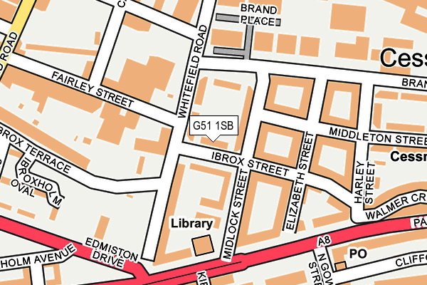 G51 1SB map - OS OpenMap – Local (Ordnance Survey) G51 1SB map - OS OpenMap – Local (Ordnance Survey)