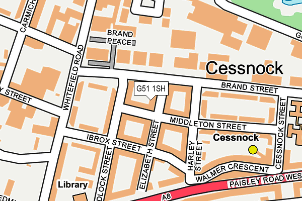 G51 1SH map - OS OpenMap – Local (Ordnance Survey) G51 1SH map - OS OpenMap – Local (Ordnance Survey)