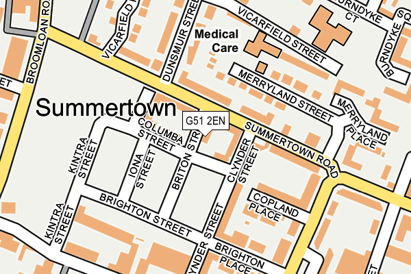 G51 2EN map - OS OpenMap – Local (Ordnance Survey) G51 2EN map - OS OpenMap – Local (Ordnance Survey)
