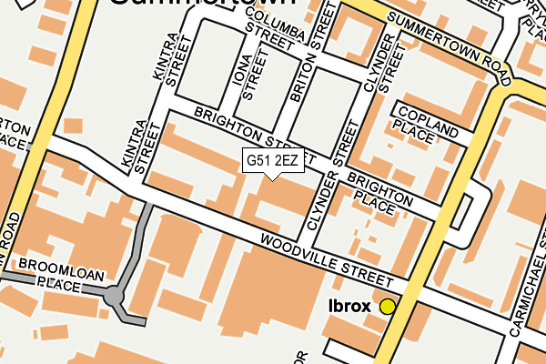 G51 2EZ map - OS OpenMap – Local (Ordnance Survey) G51 2EZ map - OS OpenMap – Local (Ordnance Survey)