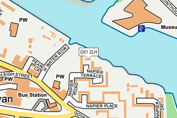 G51 2LH map - OS OpenMap – Local (Ordnance Survey) G51 2LH map - OS OpenMap – Local (Ordnance Survey)