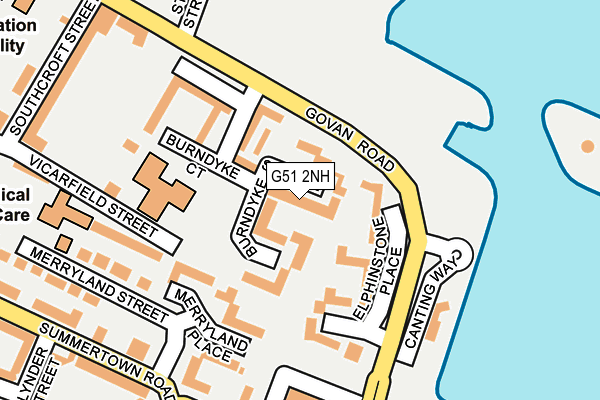 G51 2NH map - OS OpenMap – Local (Ordnance Survey) G51 2NH map - OS OpenMap – Local (Ordnance Survey)