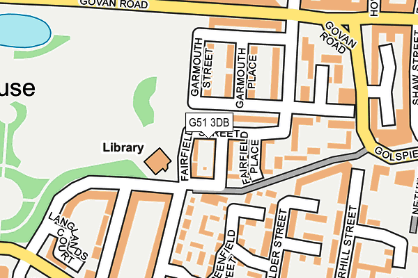 G51 3DB map - OS OpenMap – Local (Ordnance Survey) G51 3DB map - OS OpenMap – Local (Ordnance Survey)