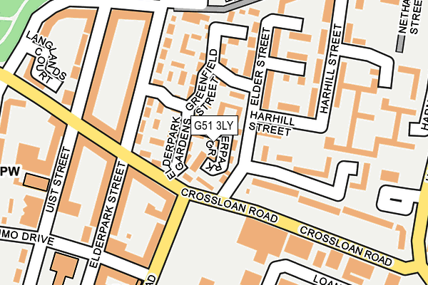 G51 3LY map - OS OpenMap – Local (Ordnance Survey) G51 3LY map - OS OpenMap – Local (Ordnance Survey)