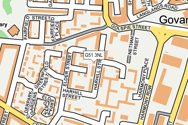 G51 3NL map - OS OpenMap – Local (Ordnance Survey) G51 3NL map - OS OpenMap – Local (Ordnance Survey)