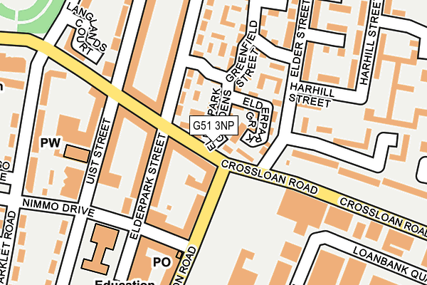 G51 3NP map - OS OpenMap – Local (Ordnance Survey) G51 3NP map - OS OpenMap – Local (Ordnance Survey)