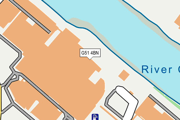 G51 4BN map - OS OpenMap – Local (Ordnance Survey) G51 4BN map - OS OpenMap – Local (Ordnance Survey)