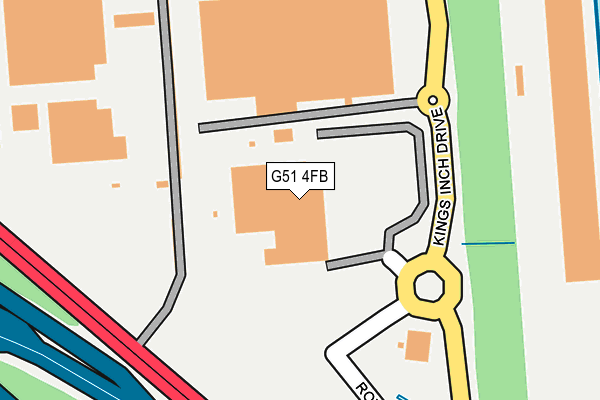 G51 4FB map - OS OpenMap – Local (Ordnance Survey) G51 4FB map - OS OpenMap – Local (Ordnance Survey)