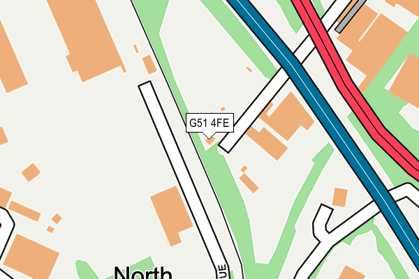 G51 4FE map - OS OpenMap – Local (Ordnance Survey) G51 4FE map - OS OpenMap – Local (Ordnance Survey)