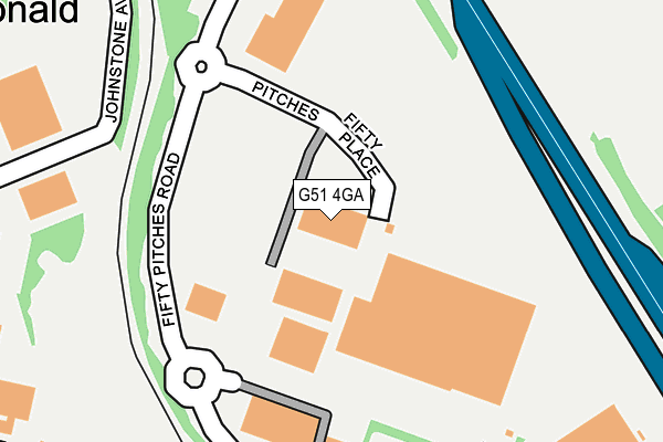 G51 4GA map - OS OpenMap – Local (Ordnance Survey) G51 4GA map - OS OpenMap – Local (Ordnance Survey)