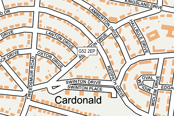 G52 2EP map - OS OpenMap – Local (Ordnance Survey) G52 2EP map - OS OpenMap – Local (Ordnance Survey)