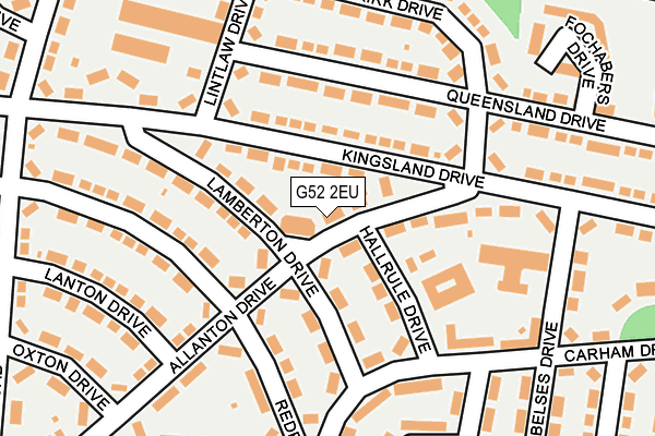 G52 2EU map - OS OpenMap – Local (Ordnance Survey) G52 2EU map - OS OpenMap – Local (Ordnance Survey)