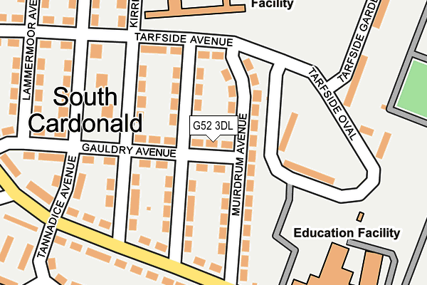 G52 3DL map - OS OpenMap – Local (Ordnance Survey) G52 3DL map - OS OpenMap – Local (Ordnance Survey)