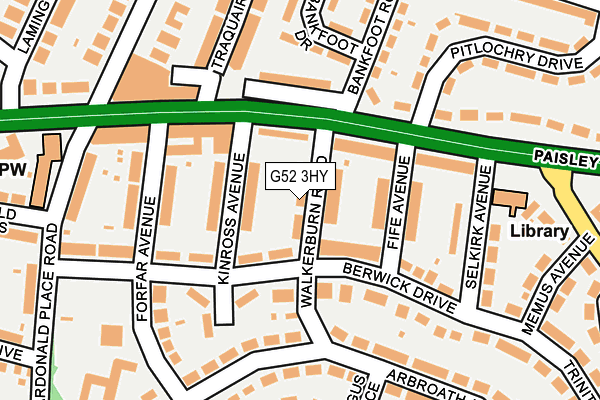 G52 3HY map - OS OpenMap – Local (Ordnance Survey) G52 3HY map - OS OpenMap – Local (Ordnance Survey)