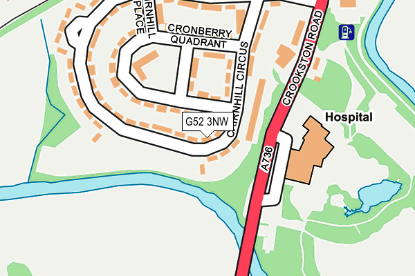 G52 3NW map - OS OpenMap – Local (Ordnance Survey) G52 3NW map - OS OpenMap – Local (Ordnance Survey)