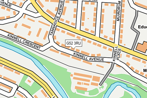 G52 3RU map - OS OpenMap – Local (Ordnance Survey) G52 3RU map - OS OpenMap – Local (Ordnance Survey)