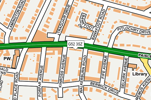 G52 3SZ map - OS OpenMap – Local (Ordnance Survey) G52 3SZ map - OS OpenMap – Local (Ordnance Survey)