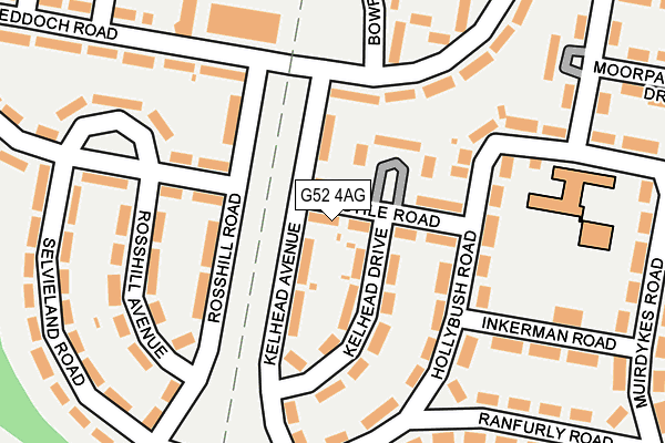 G52 4AG map - OS OpenMap – Local (Ordnance Survey) G52 4AG map - OS OpenMap – Local (Ordnance Survey)