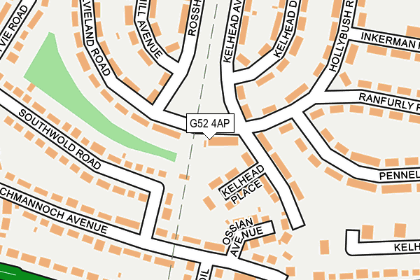 G52 4AP map - OS OpenMap – Local (Ordnance Survey) G52 4AP map - OS OpenMap – Local (Ordnance Survey)