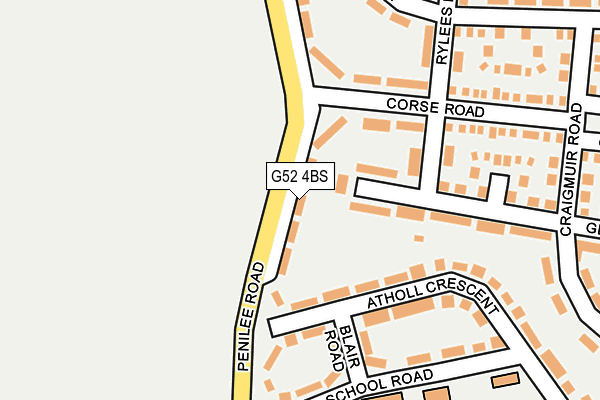 G52 4BS map - OS OpenMap – Local (Ordnance Survey) G52 4BS map - OS OpenMap – Local (Ordnance Survey)