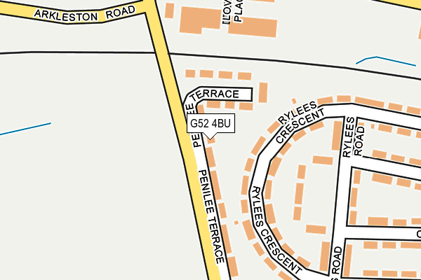 G52 4BU map - OS OpenMap – Local (Ordnance Survey) G52 4BU map - OS OpenMap – Local (Ordnance Survey)