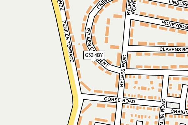 G52 4BY map - OS OpenMap – Local (Ordnance Survey) G52 4BY map - OS OpenMap – Local (Ordnance Survey)