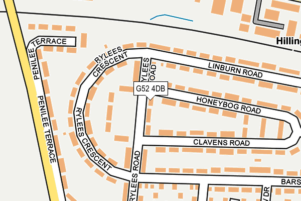 G52 4DB map - OS OpenMap – Local (Ordnance Survey) G52 4DB map - OS OpenMap – Local (Ordnance Survey)
