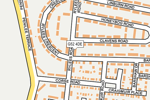 G52 4DE map - OS OpenMap – Local (Ordnance Survey) G52 4DE map - OS OpenMap – Local (Ordnance Survey)