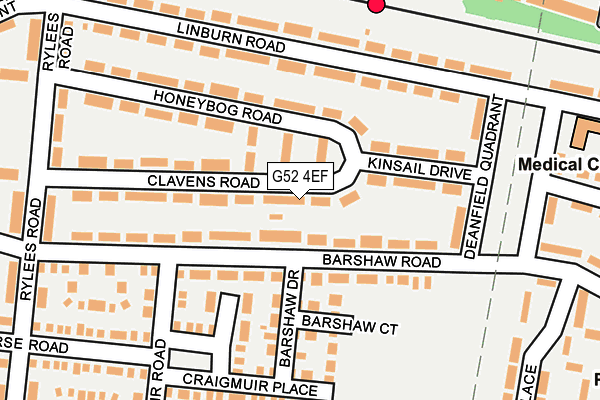 G52 4EF map - OS OpenMap – Local (Ordnance Survey) G52 4EF map - OS OpenMap – Local (Ordnance Survey)