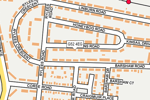 G52 4EG map - OS OpenMap – Local (Ordnance Survey) G52 4EG map - OS OpenMap – Local (Ordnance Survey)