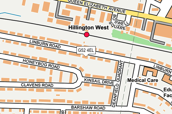 G52 4EL map - OS OpenMap – Local (Ordnance Survey) G52 4EL map - OS OpenMap – Local (Ordnance Survey)