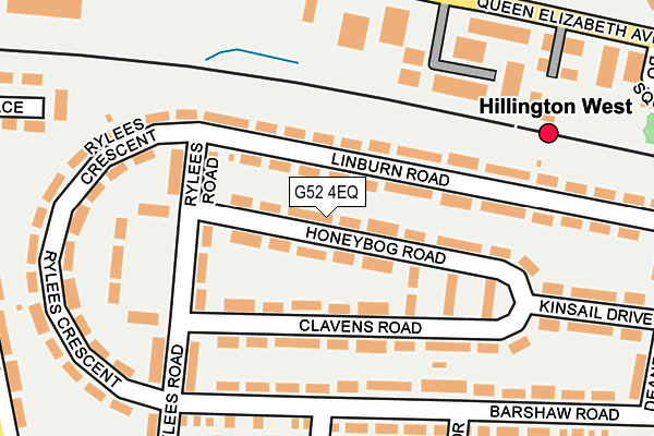 G52 4EQ map - OS OpenMap – Local (Ordnance Survey) G52 4EQ map - OS OpenMap – Local (Ordnance Survey)