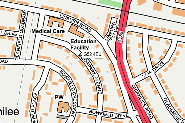 G52 4EU map - OS OpenMap – Local (Ordnance Survey) G52 4EU map - OS OpenMap – Local (Ordnance Survey)