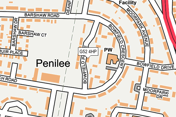 G52 4HP map - OS OpenMap – Local (Ordnance Survey) G52 4HP map - OS OpenMap – Local (Ordnance Survey)