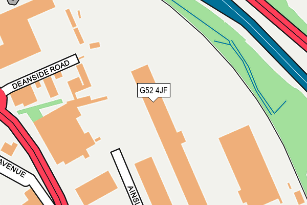 G52 4JF map - OS OpenMap – Local (Ordnance Survey) G52 4JF map - OS OpenMap – Local (Ordnance Survey)