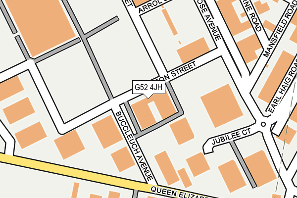 G52 4JH map - OS OpenMap – Local (Ordnance Survey) G52 4JH map - OS OpenMap – Local (Ordnance Survey)