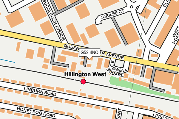 G52 4NQ map - OS OpenMap – Local (Ordnance Survey) G52 4NQ map - OS OpenMap – Local (Ordnance Survey)