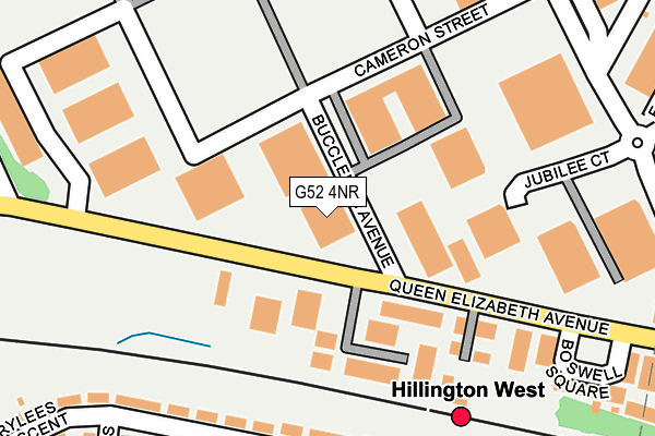 G52 4NR map - OS OpenMap – Local (Ordnance Survey) G52 4NR map - OS OpenMap – Local (Ordnance Survey)