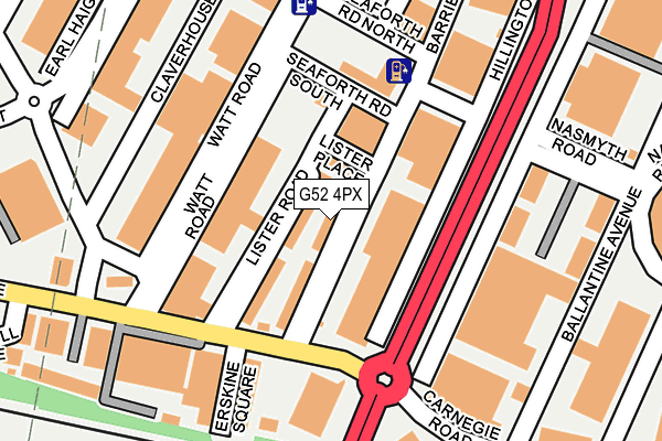 G52 4PX map - OS OpenMap – Local (Ordnance Survey) G52 4PX map - OS OpenMap – Local (Ordnance Survey)