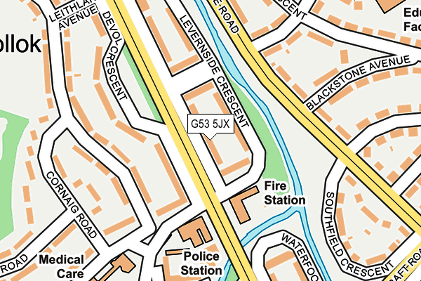 G53 5JX map - OS OpenMap – Local (Ordnance Survey) G53 5JX map - OS OpenMap – Local (Ordnance Survey)