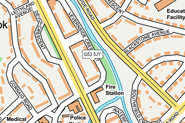 G53 5JY map - OS OpenMap – Local (Ordnance Survey) G53 5JY map - OS OpenMap – Local (Ordnance Survey)