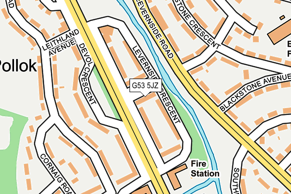 G53 5JZ map - OS OpenMap – Local (Ordnance Survey) G53 5JZ map - OS OpenMap – Local (Ordnance Survey)